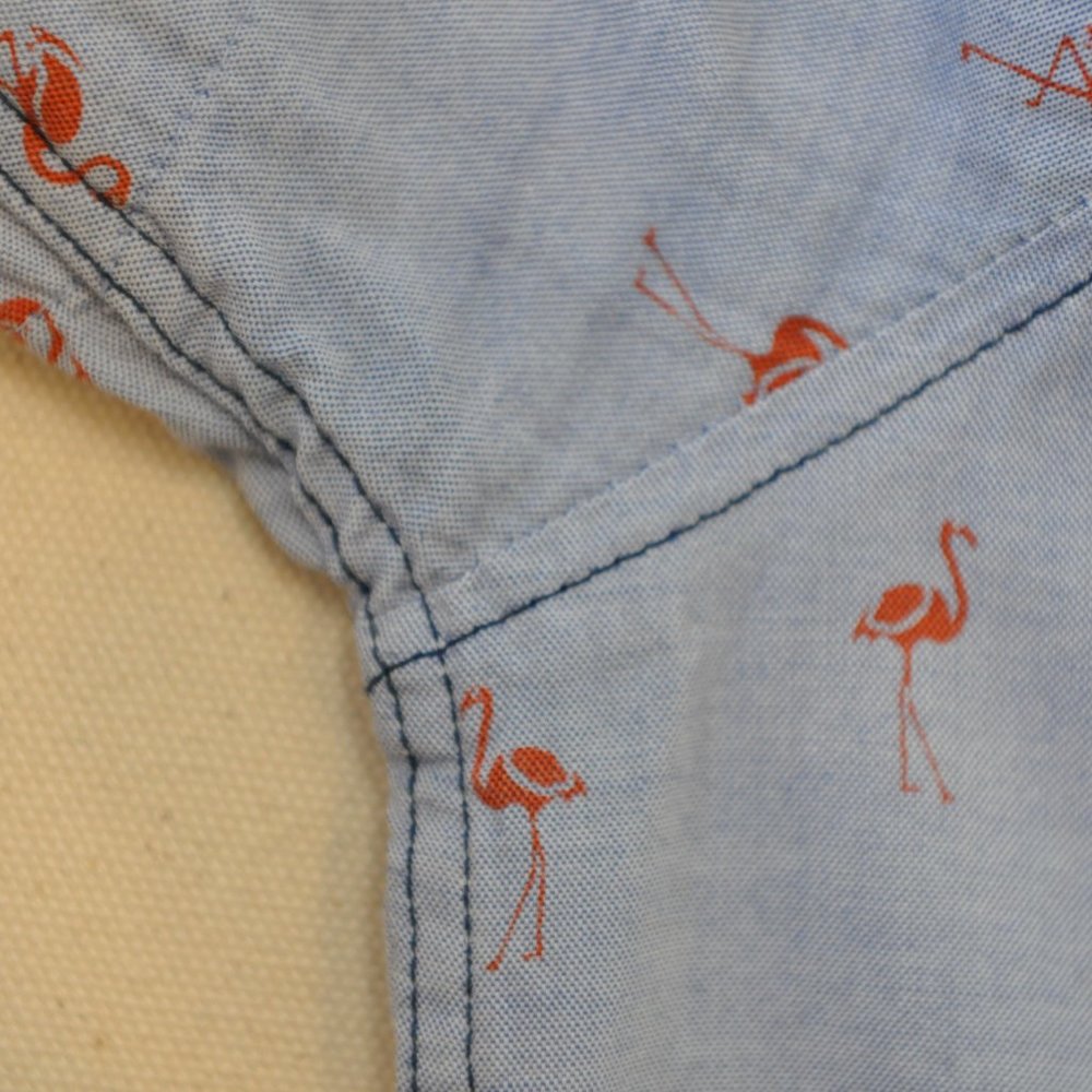 Sovereign Code Ss Flaming Button Down Xl - image 5